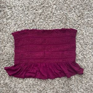 Purple tube top